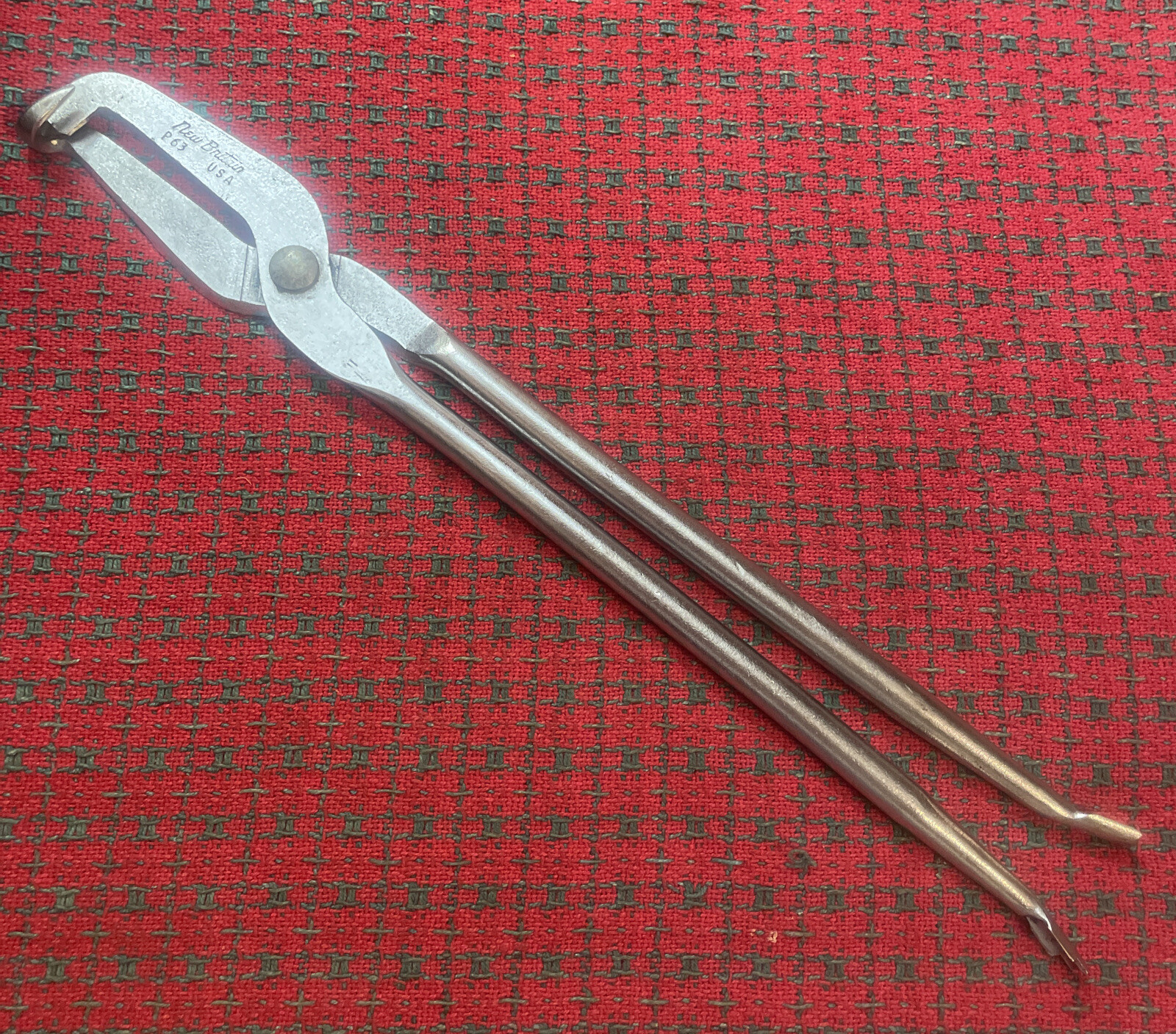 Vintage New Britain P-63 Brake Spring Adjusting Pliers USA 🇺🇸   NOS