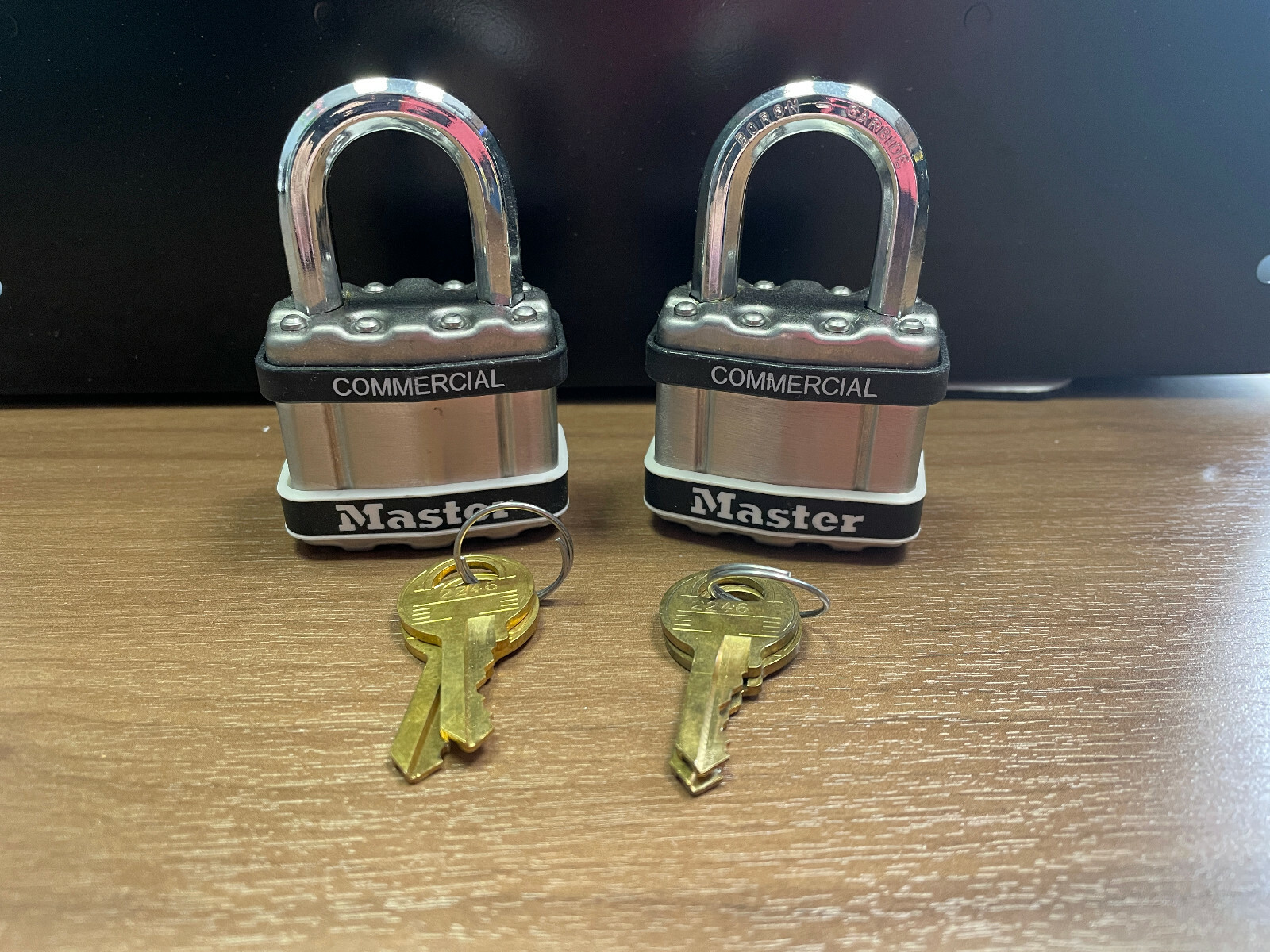 Master Lock M1sts Padlock, Set of 2 Keyed ALike