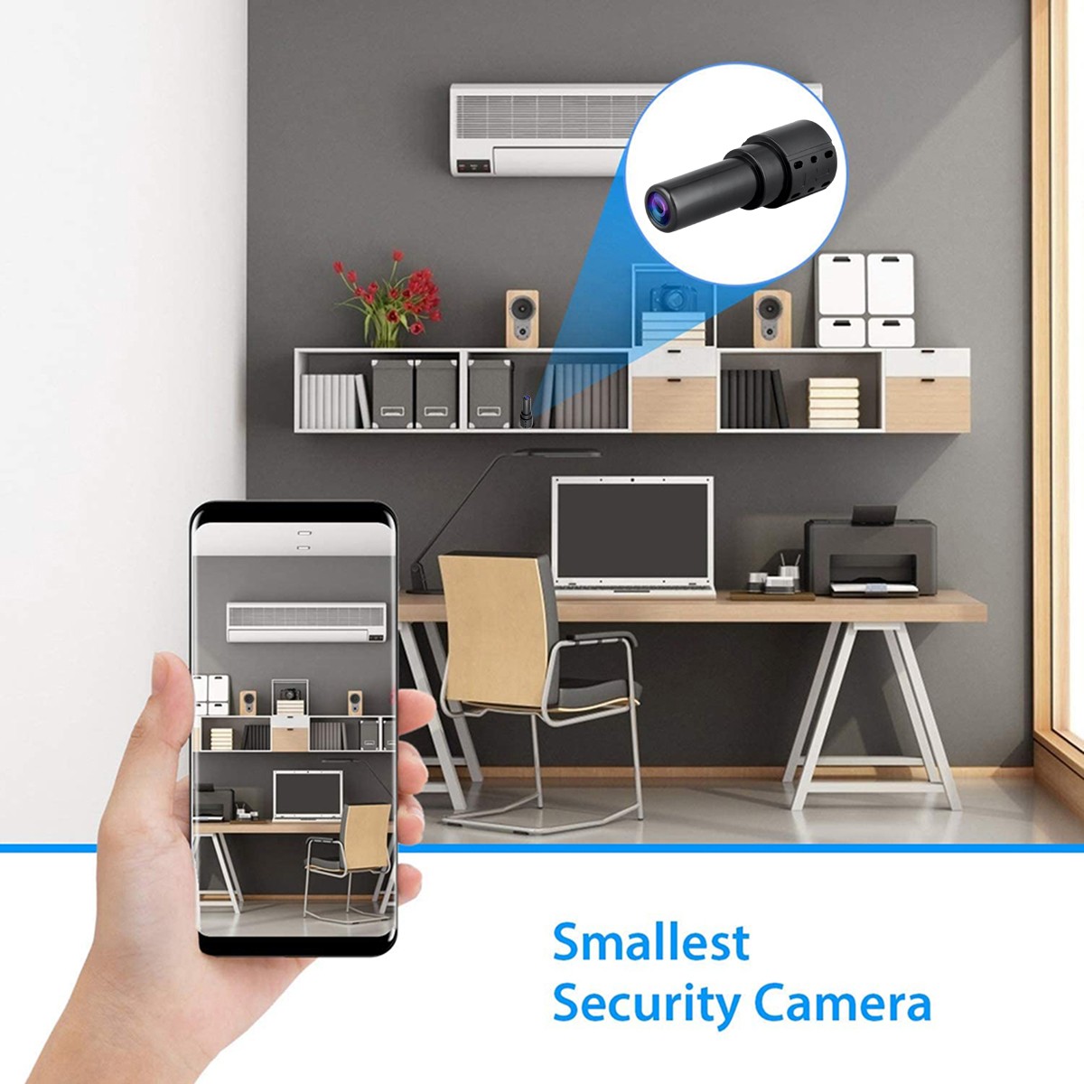 Mini WiFi Camera HD 1080P IP Motion Detection Camcorder Home Security Cam