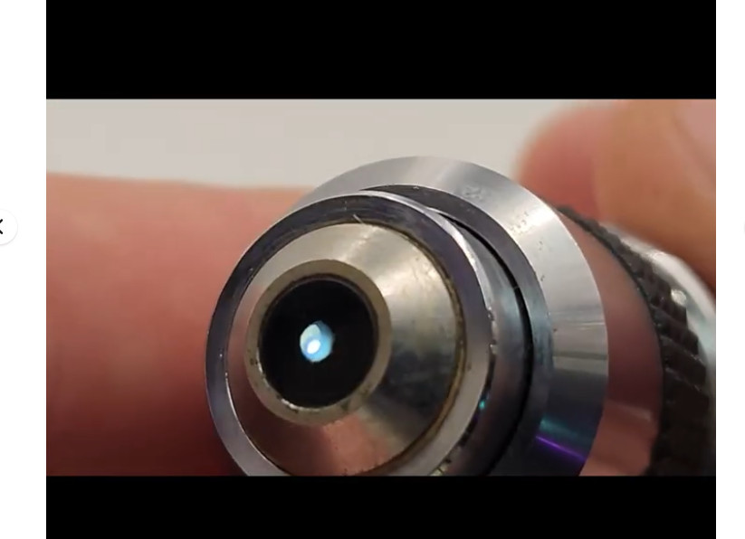*CLEAN* Olympus Microscope objective lens NCSPlan 40 0.70 160 0 RMS 34790