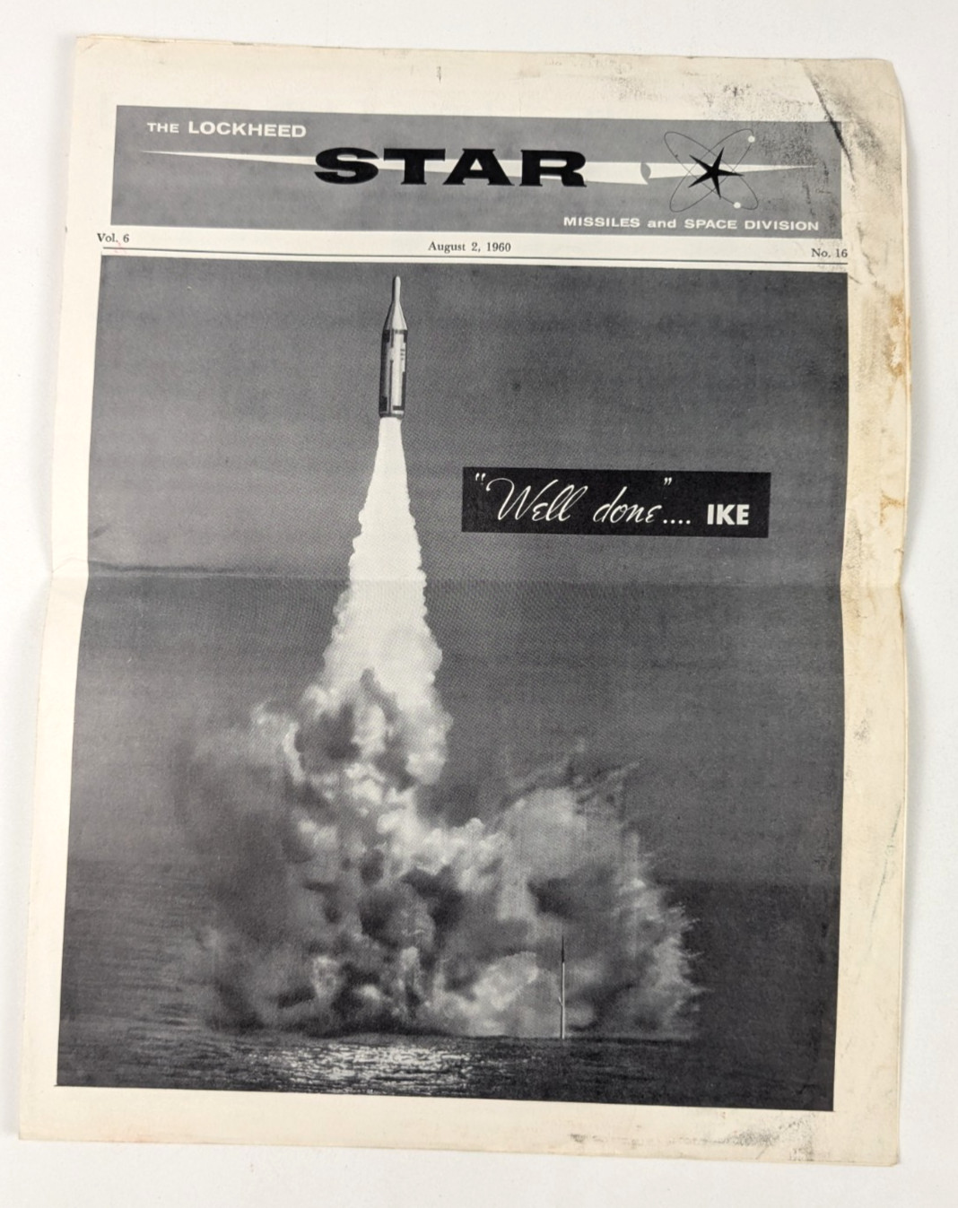 1960 - Lockheed Star Missiles and Space Division Company Newspaper Polaris - B13