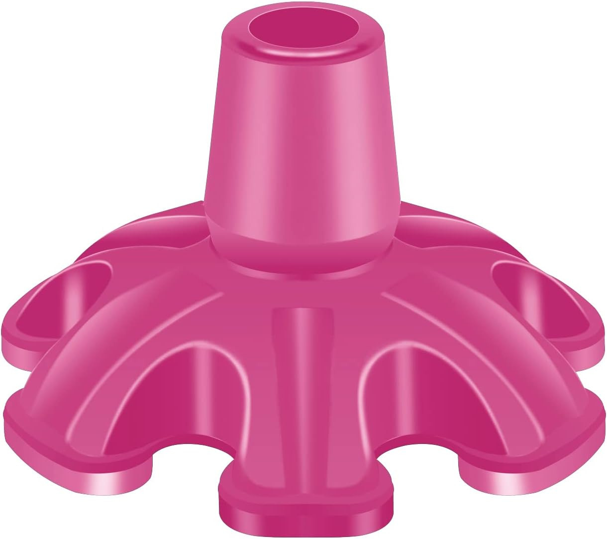 Cane Tip  3/4 inch 6 Support Cane Feet Self Standing Canes Tip, 6 Support Feets