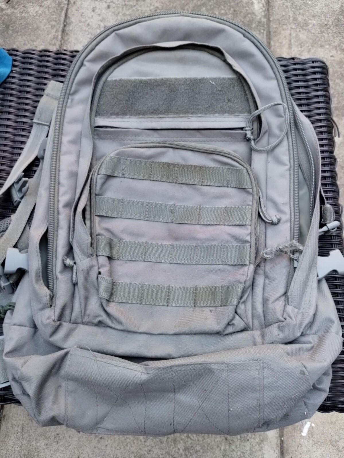 Military Assault Backpack Gray Sandpiper Of California
