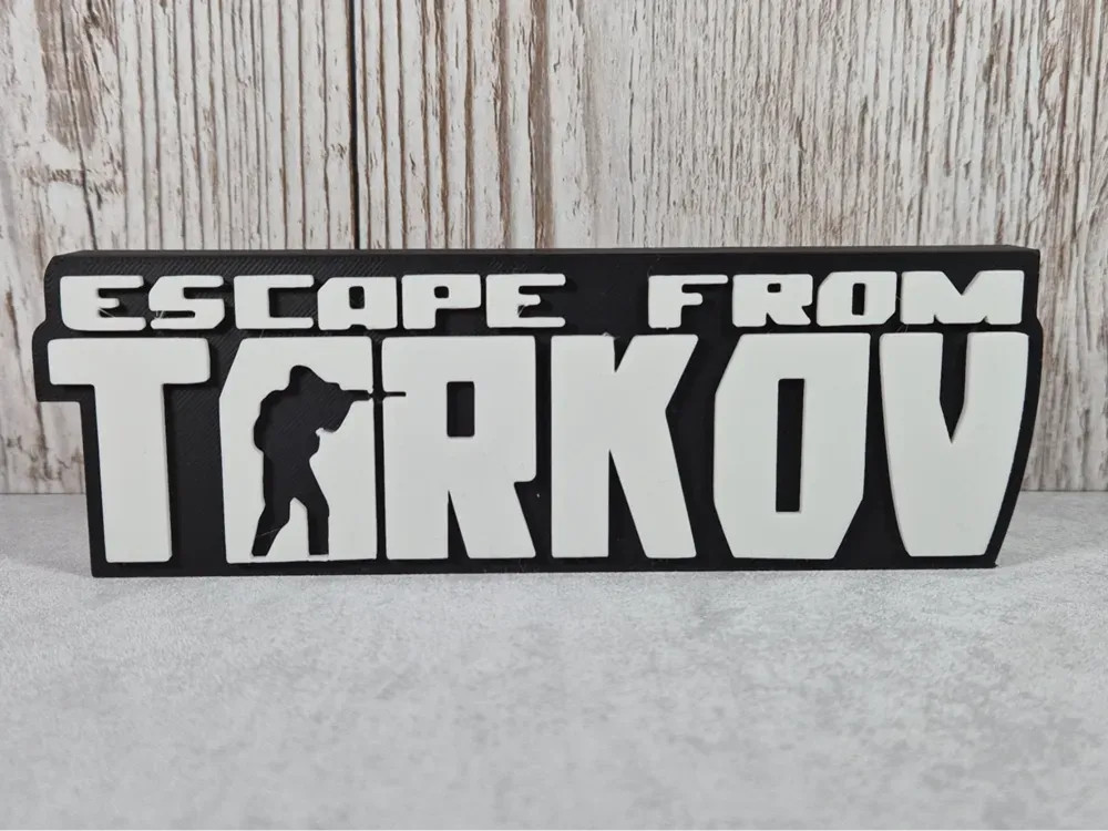Escape From Tarkov Morale Patch PVC Tactical Hook And Loop Video Game Logo
