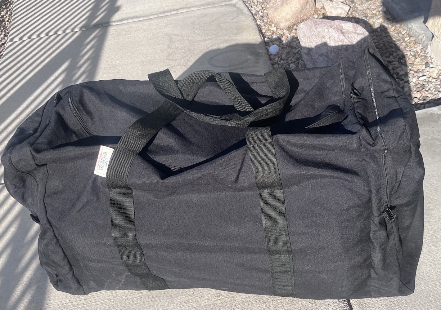 RedHead Outdoor Hunting Sports Gear Large Duffle Bag Deluxe 35x20x12 Black