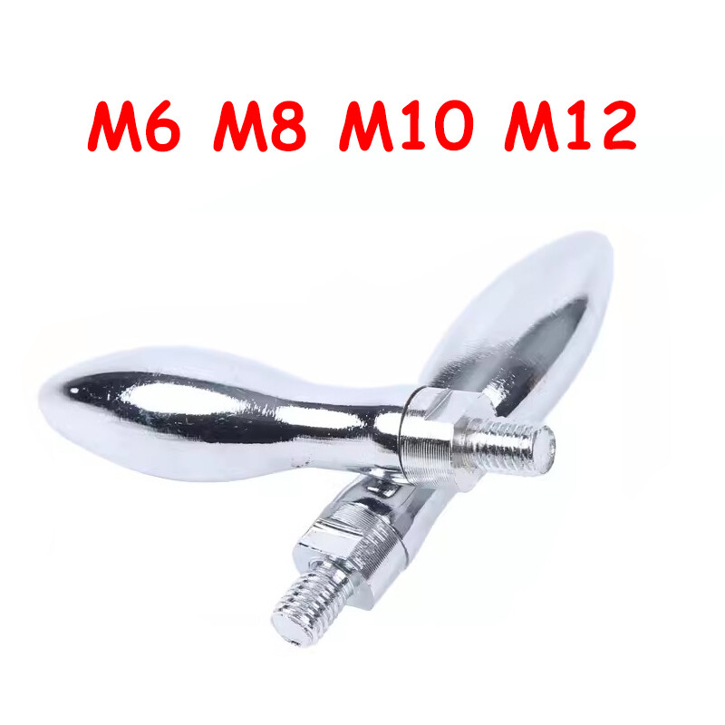 Milling Machine Handwheel Revolving Handle Grip Male Thread Handle M6 M8 M10 M12