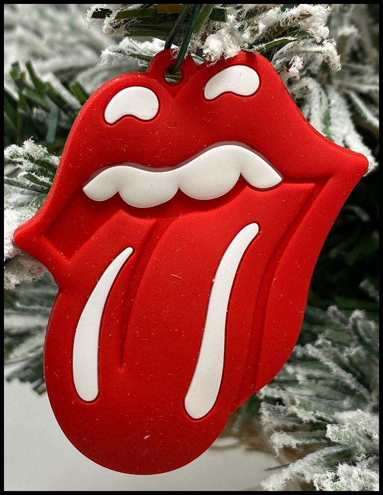 The Rolling Stones Christmas Ornament 9 Piece Set Featuring Nirvana