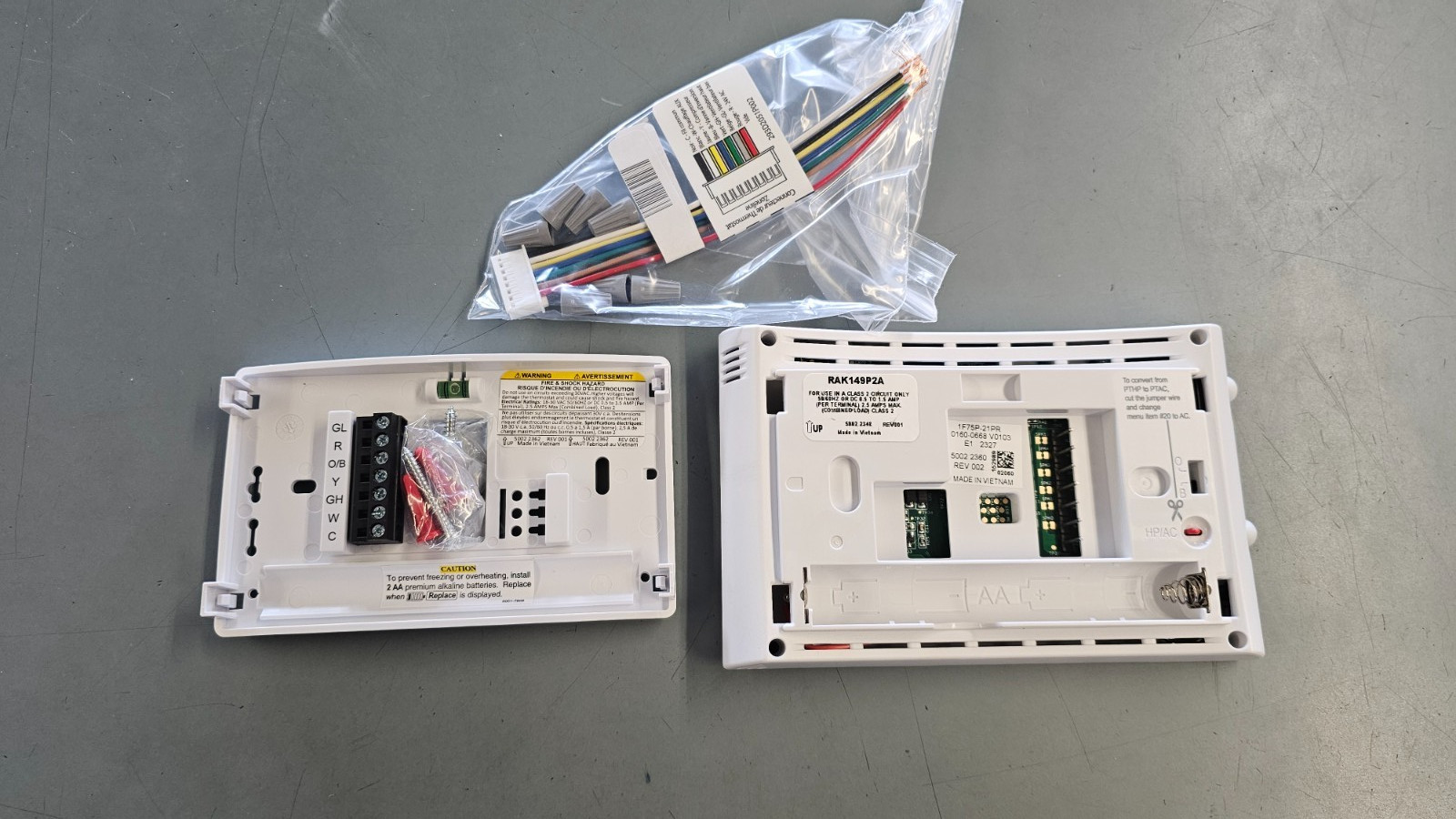 GE Programmable Thermostat for PTACs PTHPs - RAK149P2A