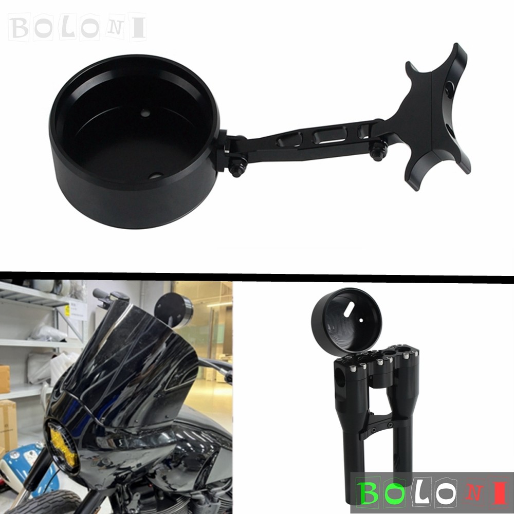 For Harley Low Rider S FXLRS 117 2022-2024 T-Bar Digital Gauge Mount Relocation