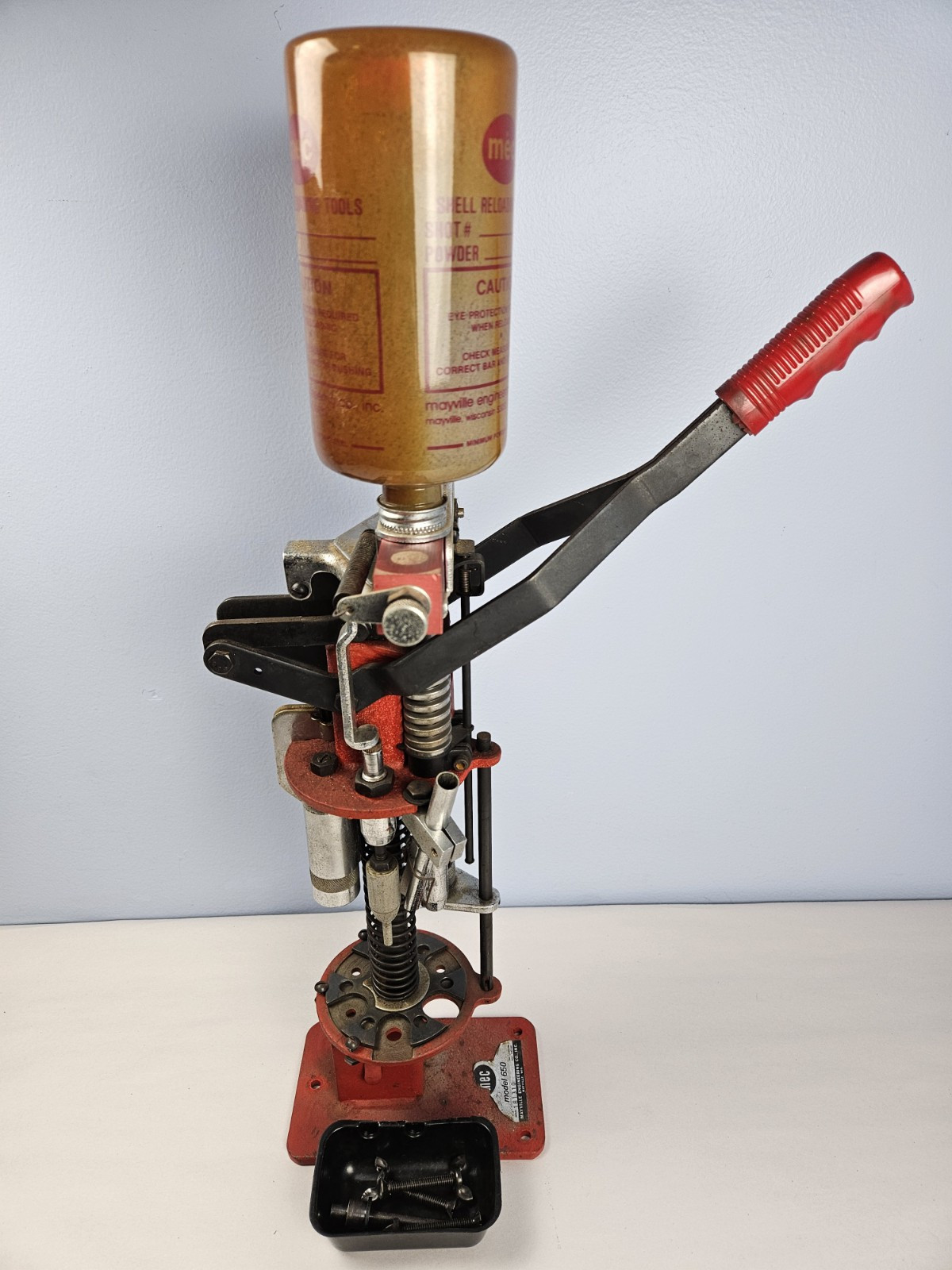 MEC 650 12 Gauge Progressive Reloading Press Untested Missing Parts for Repair