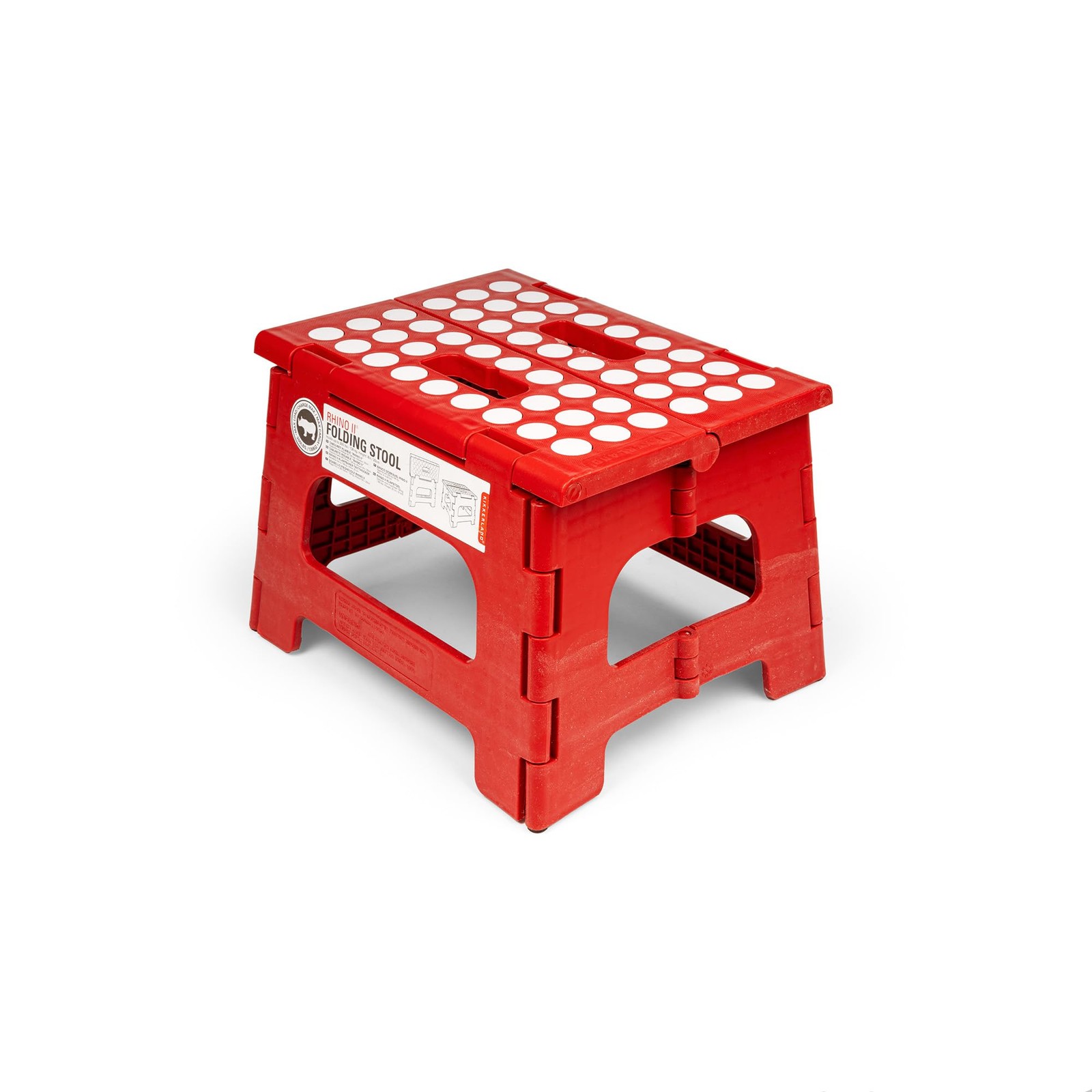 Rhino Foldable Step Stool – Holds Adults up to 300 Lbs, Best for Kitchen & Ba...