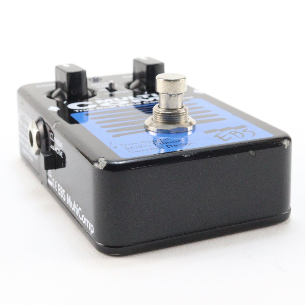 EBS Multi Comp Studio Edition 2-Knob Bass Compressor Pedal Used