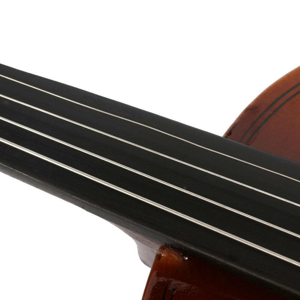 New 6-8 Years Old Children Acoustic Violin 1/4 size Natural + Case+ Bow + Rosin