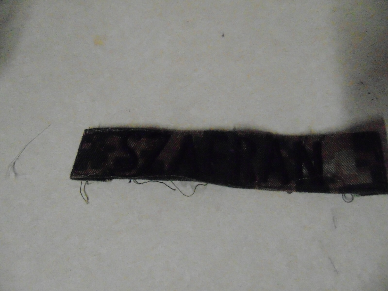 MILITARY PATCH US MARINE CORPS NAME TAPE TAG SEW ON MARPAT COMBAT USED SZAFRAN