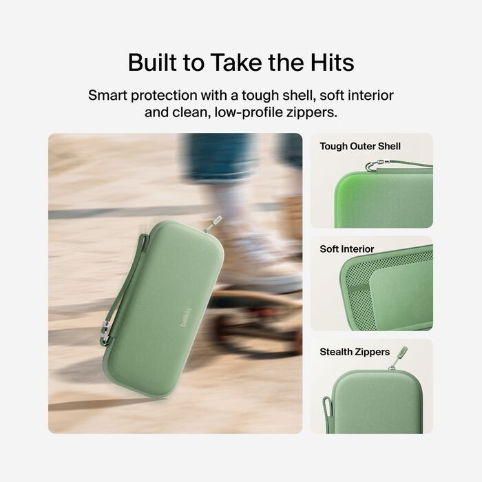 Gaming Travel Case for Nintendo Switch 2, Sage Green