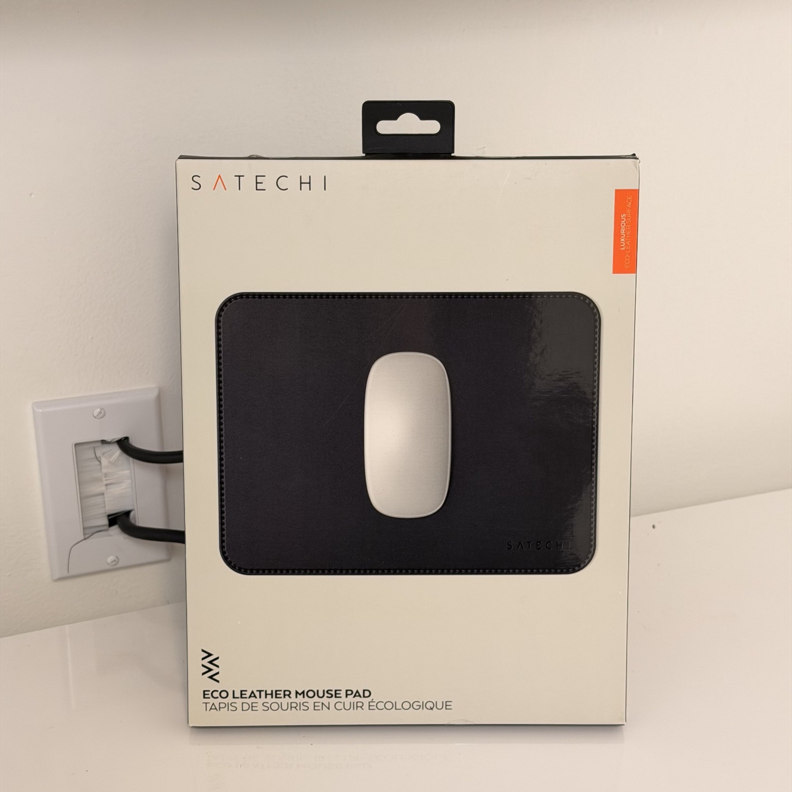 New Satechi Eco Leather Mousepad Black ST-ELMPK
