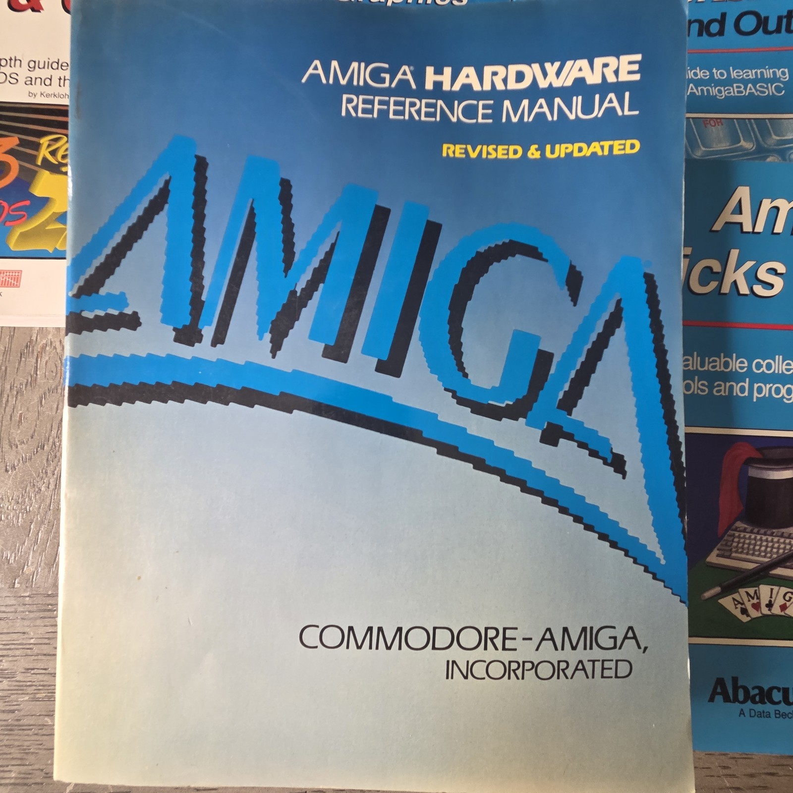 Commodore-Amiga Vintage Amiga ROM Kernel & Hardware Reference Manual Lot Rare