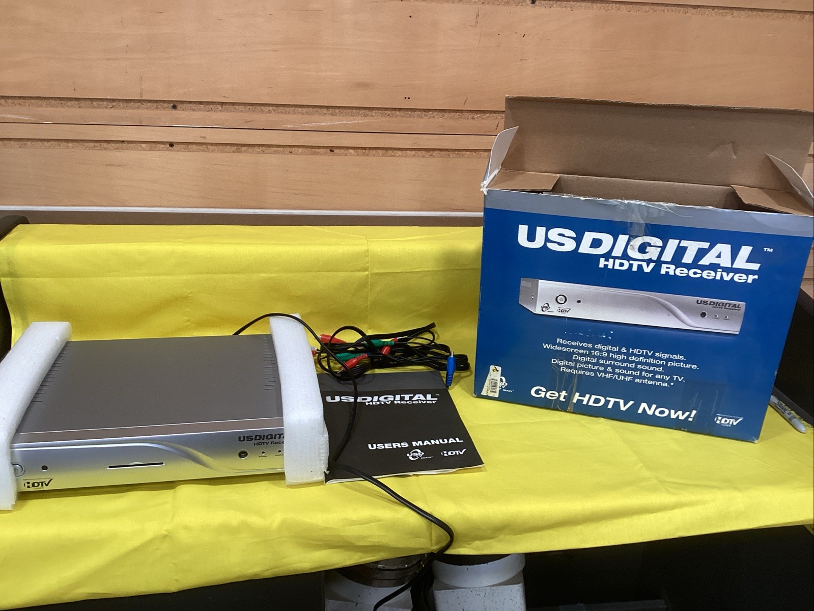 US Digital HDTV Receiver New (opened box Box)