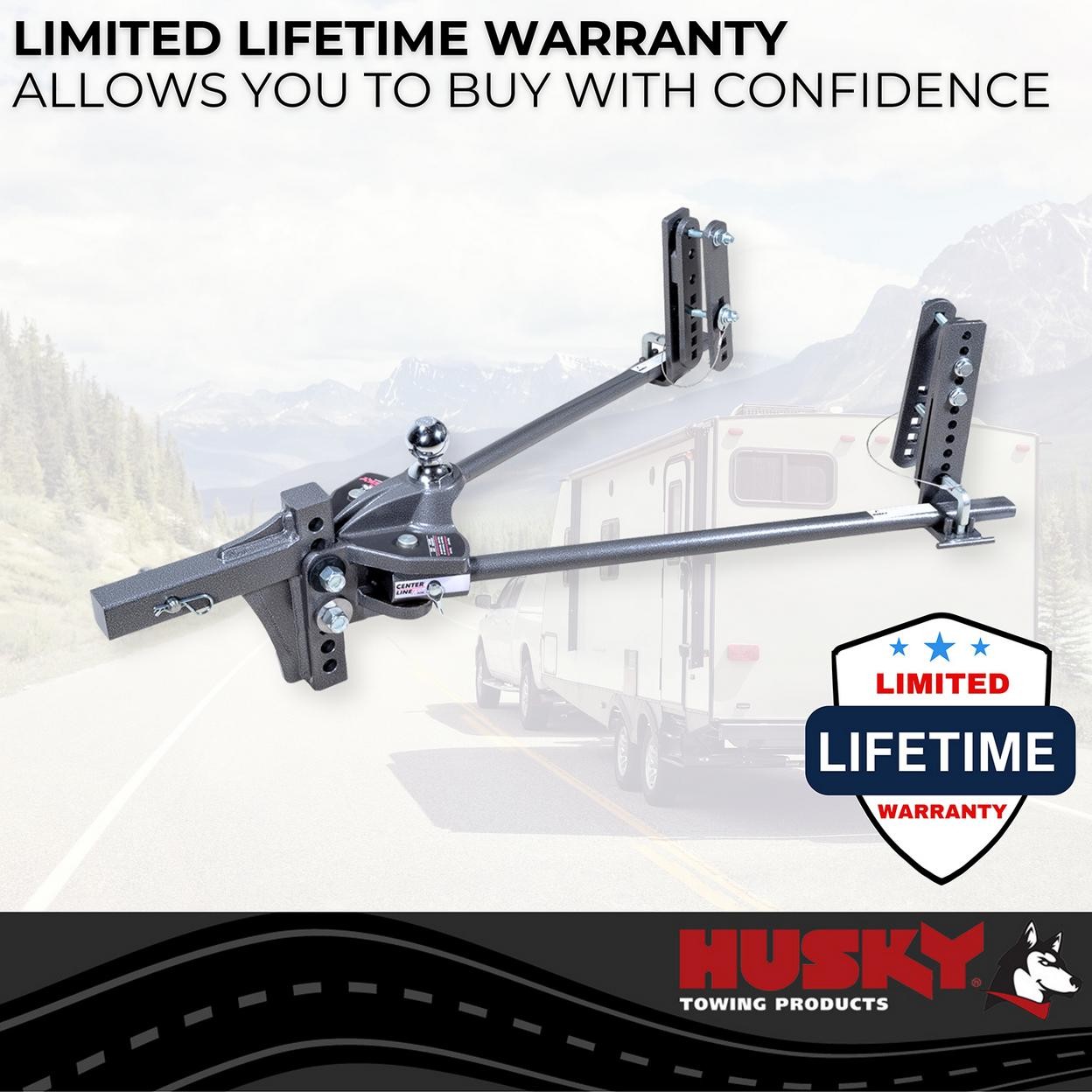Husky Towing 33301 Trunnion Bar