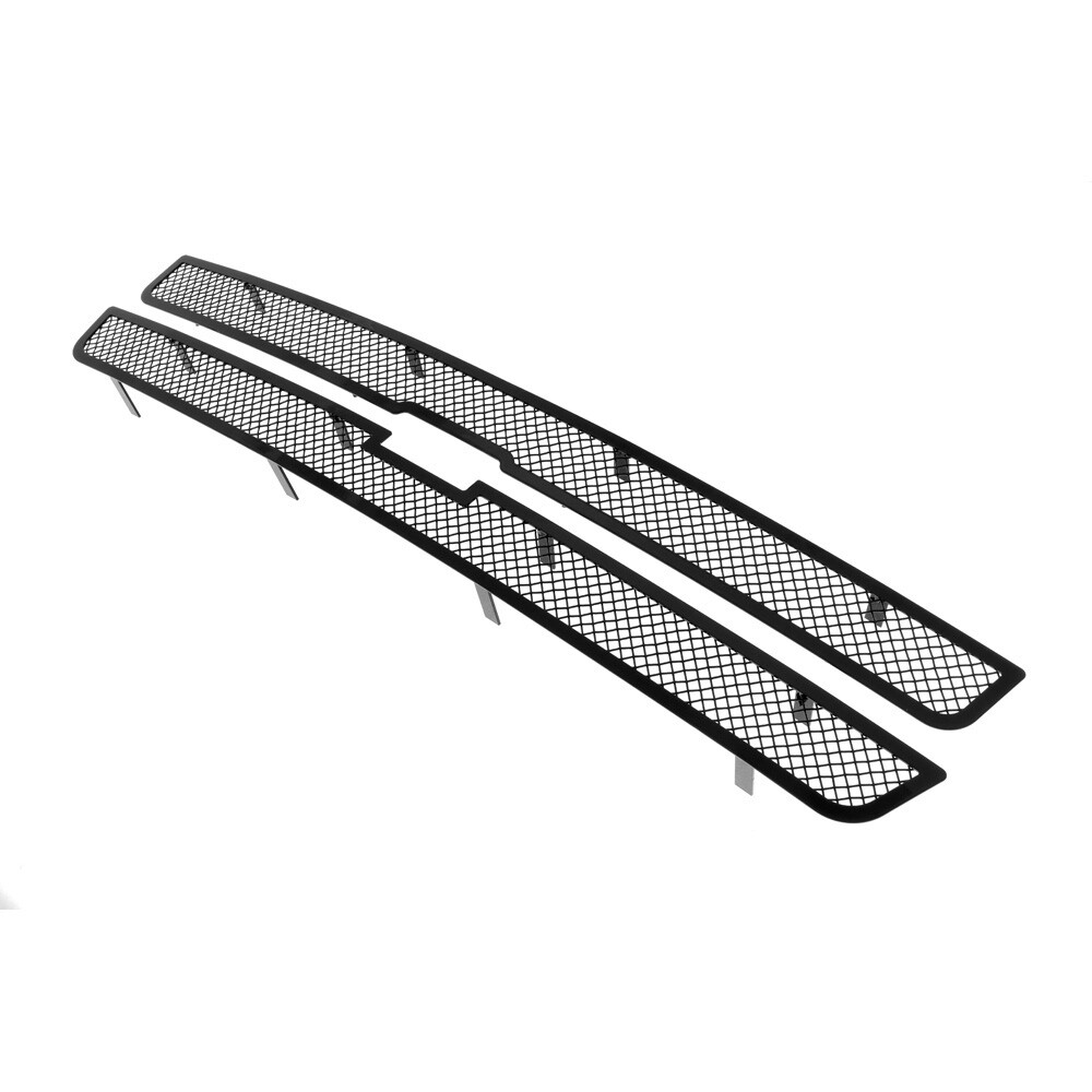 Fits 1999-2002 Chevy Silverado 1500/00-06 Tahoe Main Stainless Black Mesh Grille