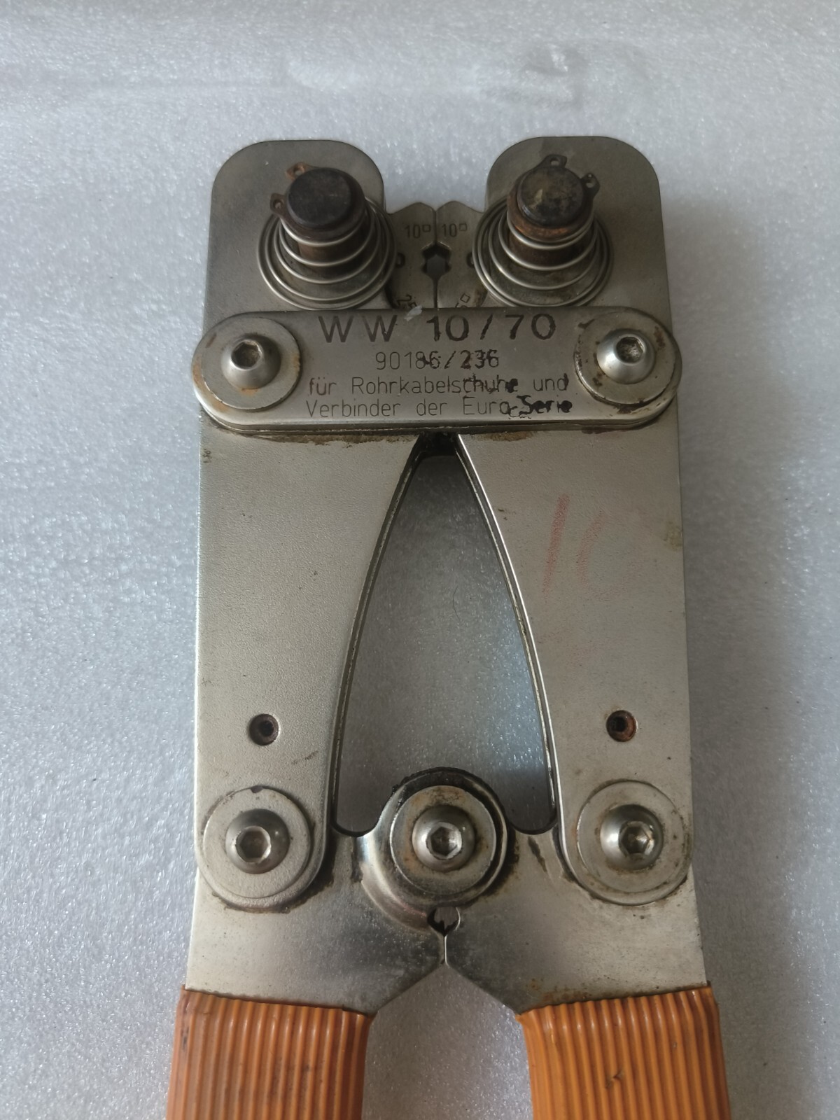 WEITKOWITZ CABLE LUG PRESS TECNOLOGY WW 10/70 Crimping tools