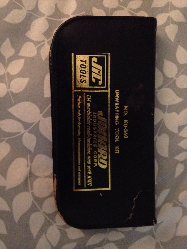 Jonard Industries Corp. JIC Unwrapping Tool Kit KU-360