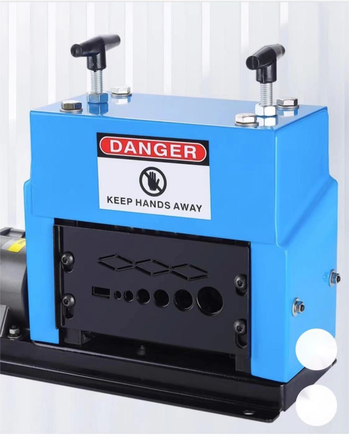 Automatic Scrap Cable Stripper Electric Wire Stripping Machine 0.06-0.8inch