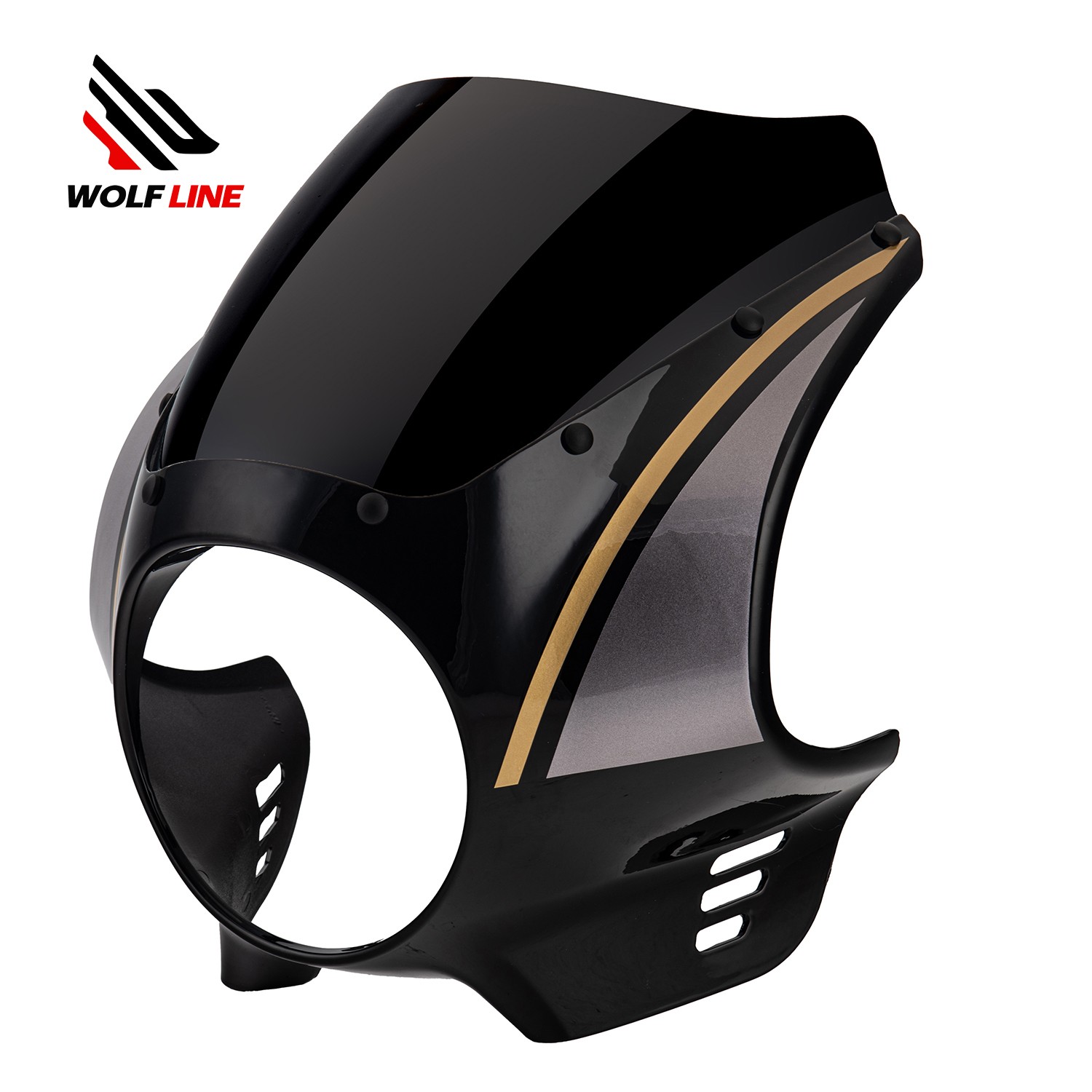 WOLFLINE Windshield Headlight Fairing Set for Yamaha XSR900 2022-2025 Windscreen