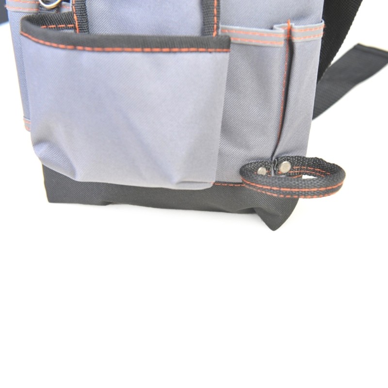 Tool Bag Canvas Cloth Tool Storage Organizer with Multiple Compartments