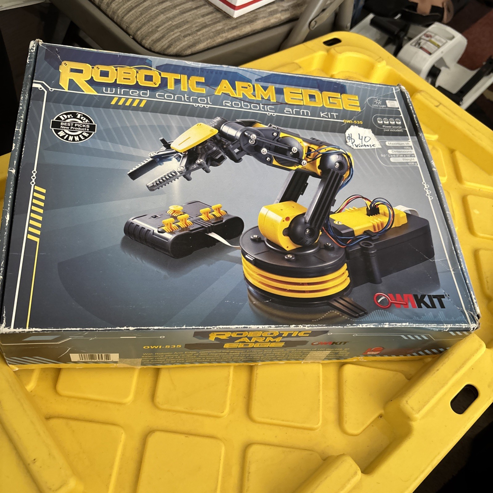 OWI-535 Robotic Arm Edge Wired Control Robotic Arm Kit - OWI KIT -