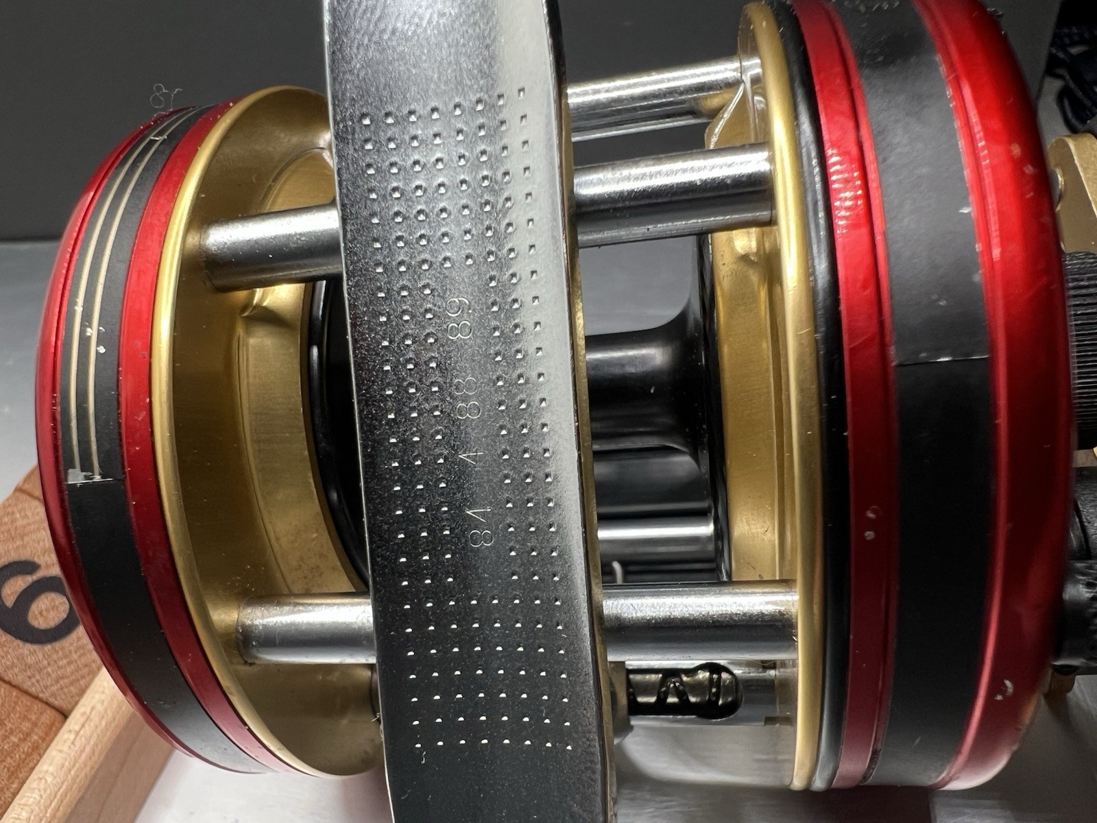 Abu Garcia 5000 35th Anniversary Red Gold Sweden 75564 Serviced By The Reel Doc