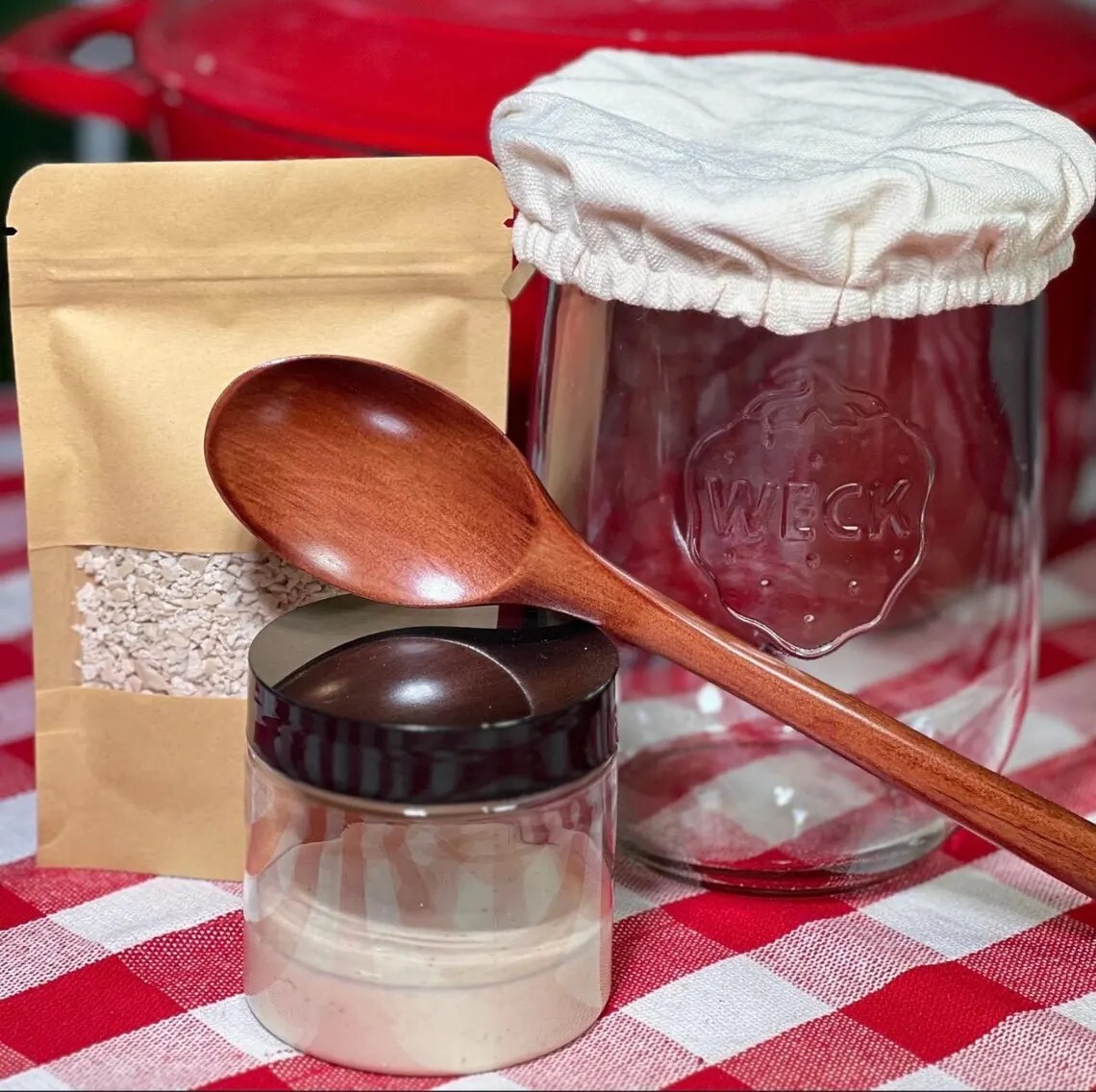 “Tasmanian Devil” Sourdough Starter Live Ready to Bake - 2oz wet weck kit