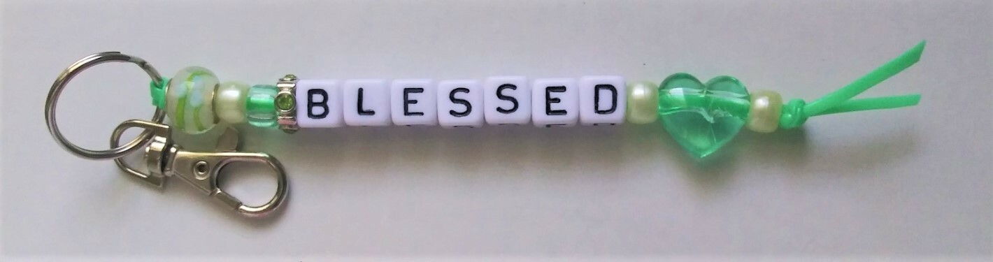 Faith "BLESSED" Key Rings-Luggage Tags