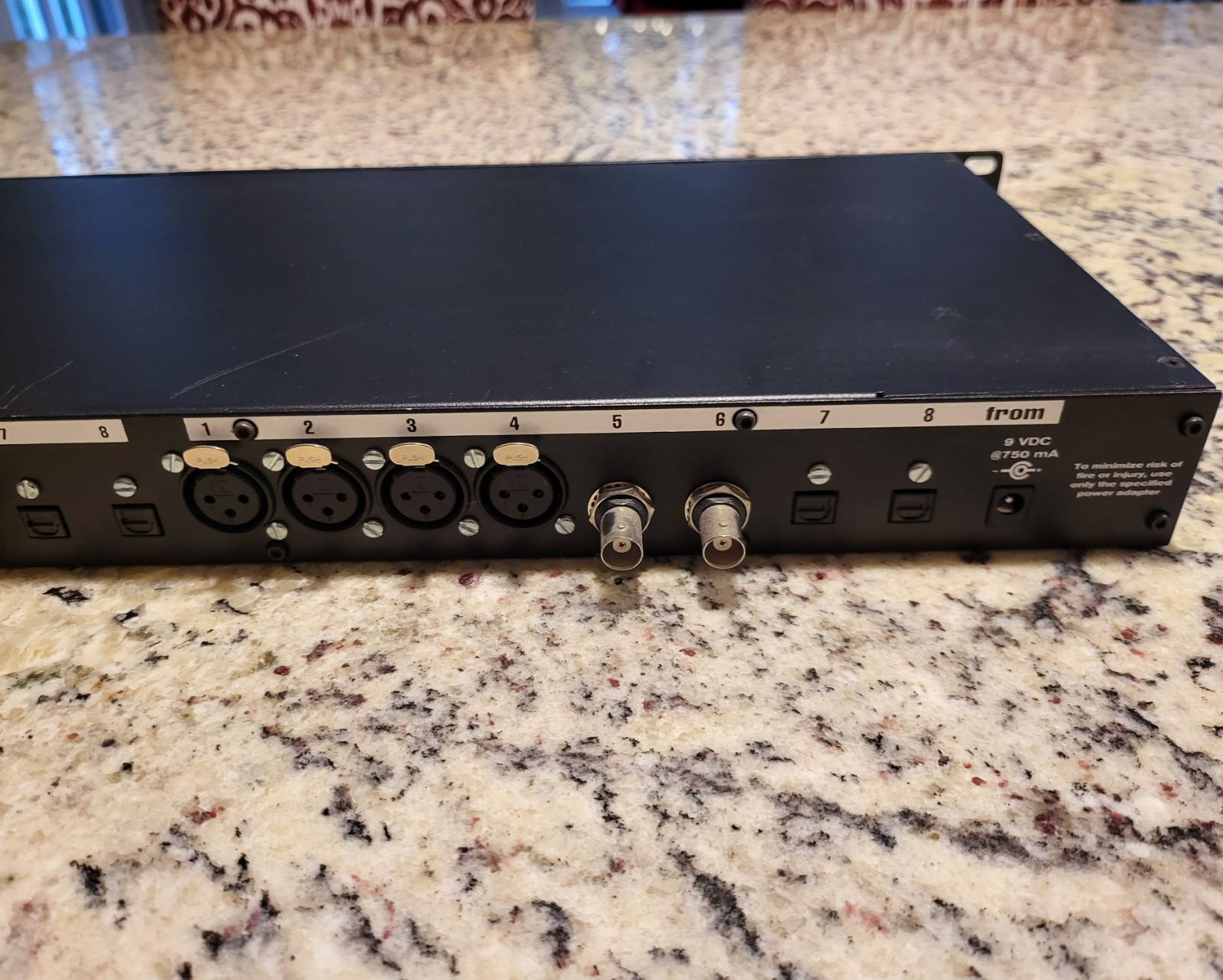 RARE!!! Z-Systems Optipatch - 8x8 ADAT Lightpipe and S/ PDIF optical Patchbay