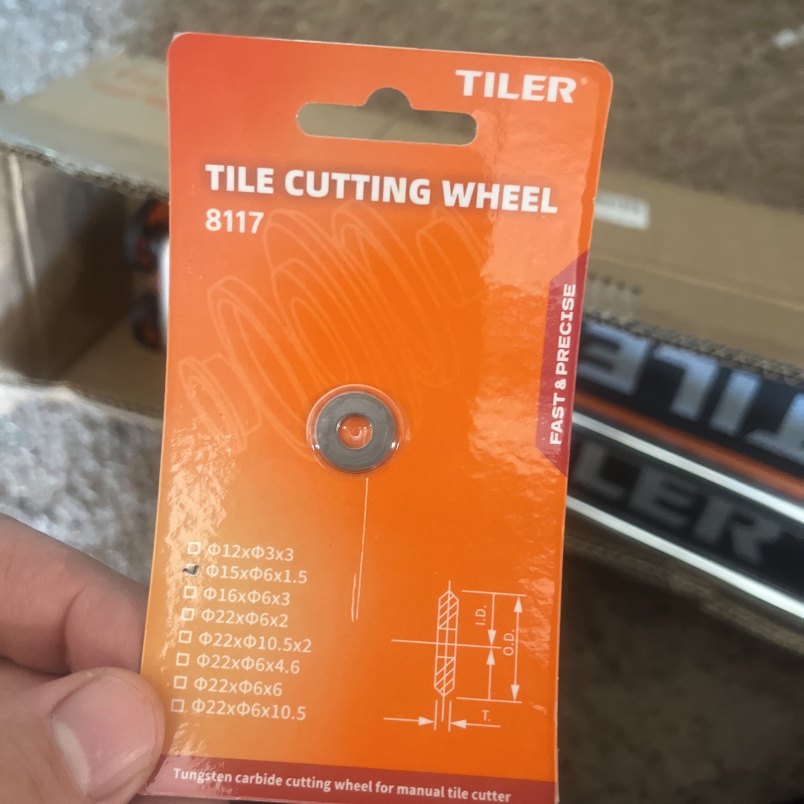 Manual Tile Cutter, 17 Inch Professional Ceramic Tile Cutter