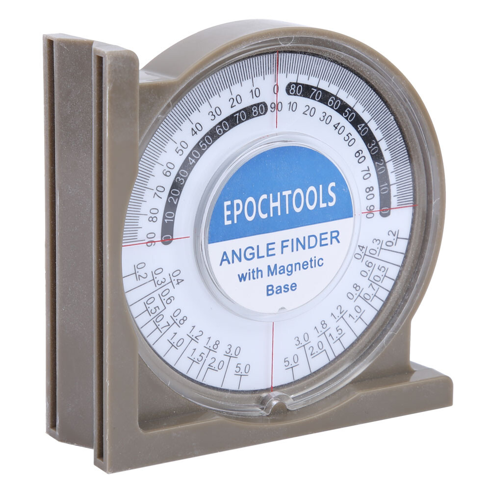 0-360 Degrees Slope Inclinometer Angle Finder Meter Measuring Tool