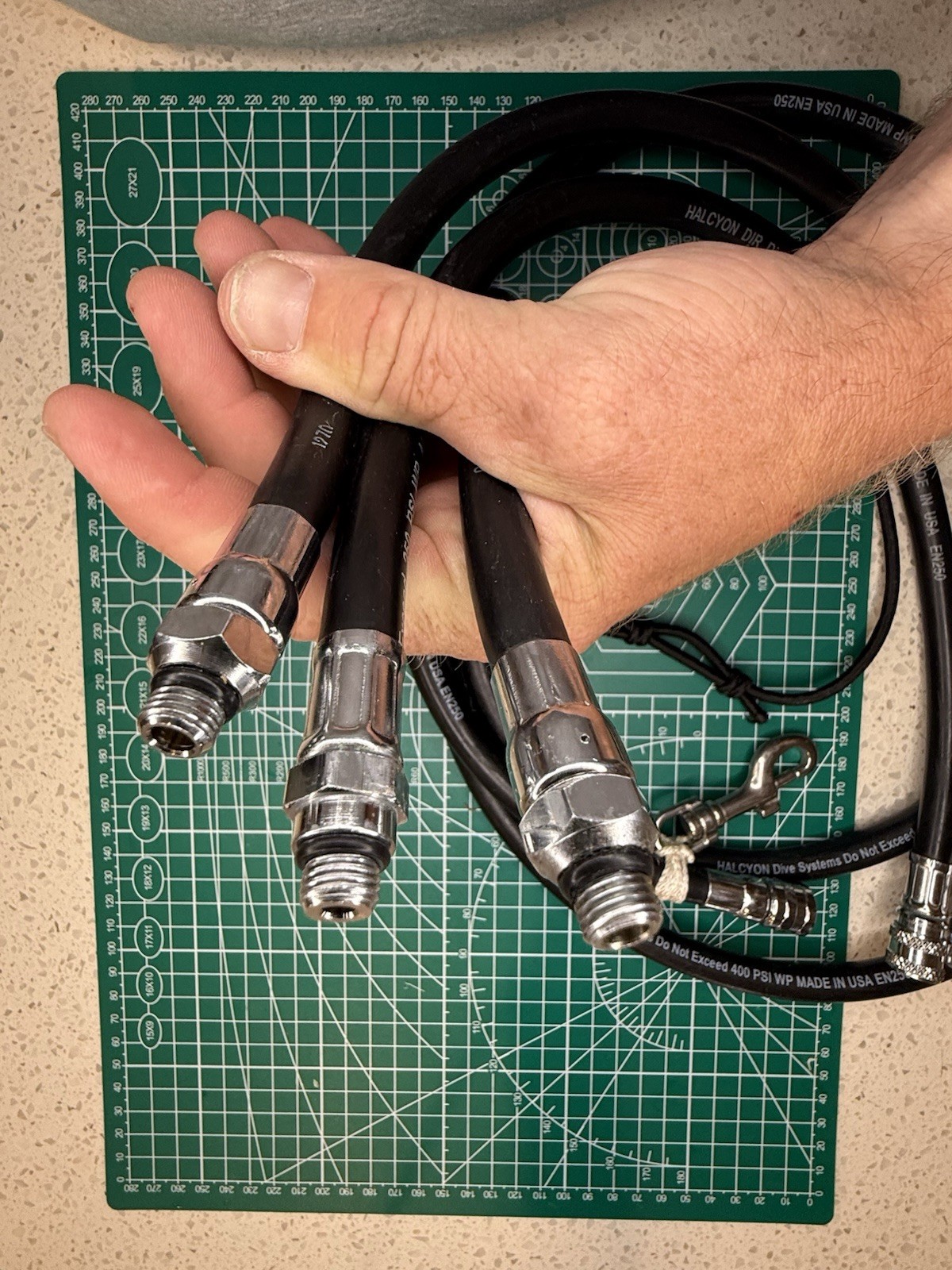 Halcyon Single Cylinder Long Hose Kit