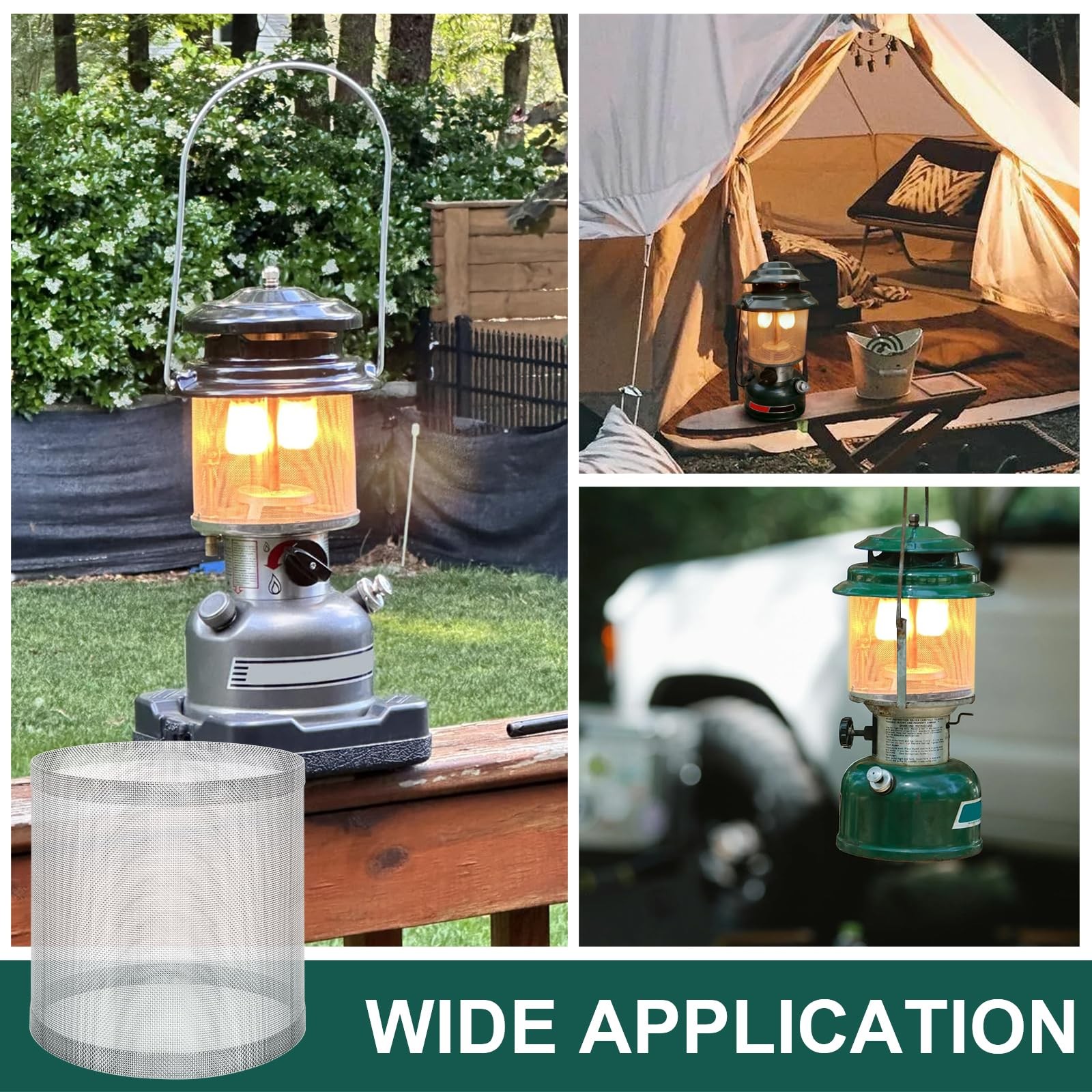 Magluv Lantern Globe for Coleman 288 Globe, One Size, ‎gray