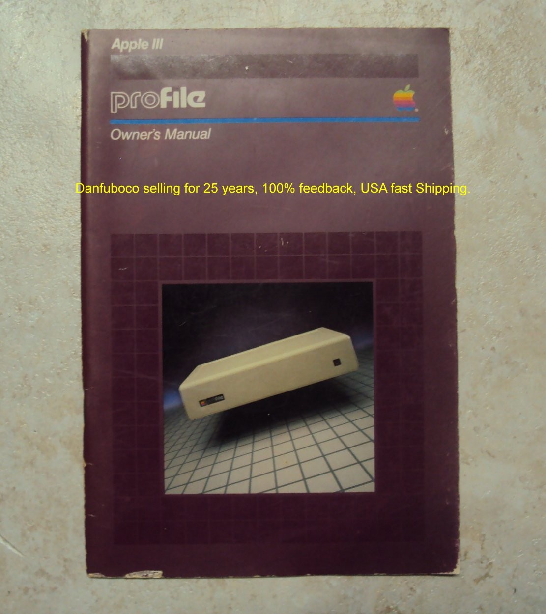 APPLE III Computer PROFILE Owners Manual 030-0272-B dated 1982