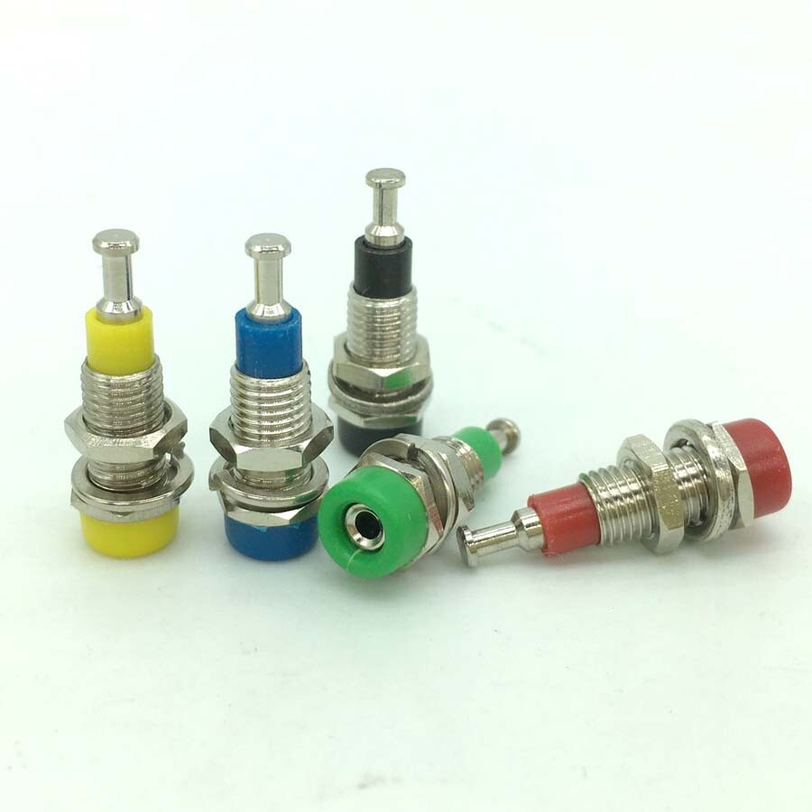 Shielded 2mm binding posts Banana Socket 2.0mm jack Terminals for Test Probes