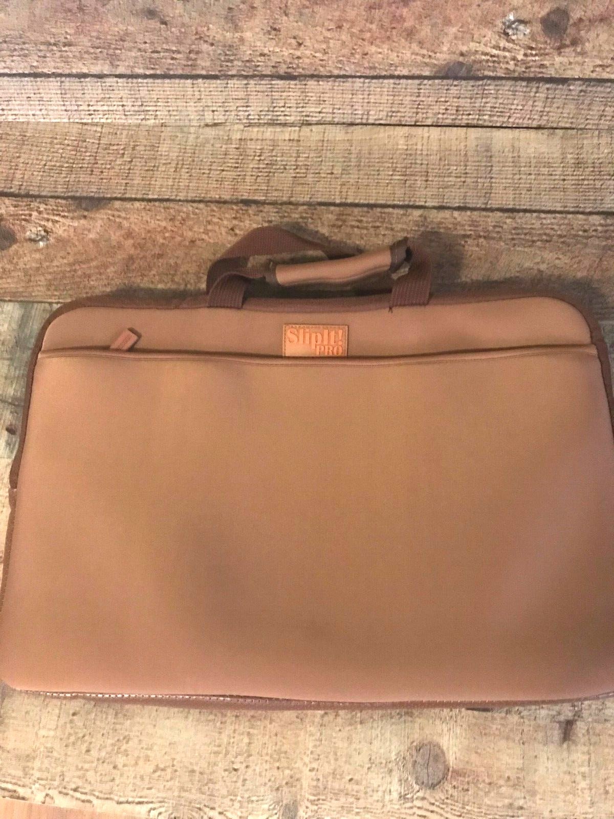 Slipit Pro laptop bag brown