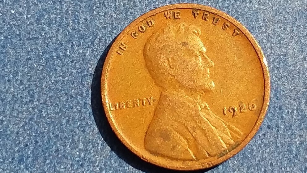 1926-P Circulated Lincoln Wheat Cent, Ships Free.