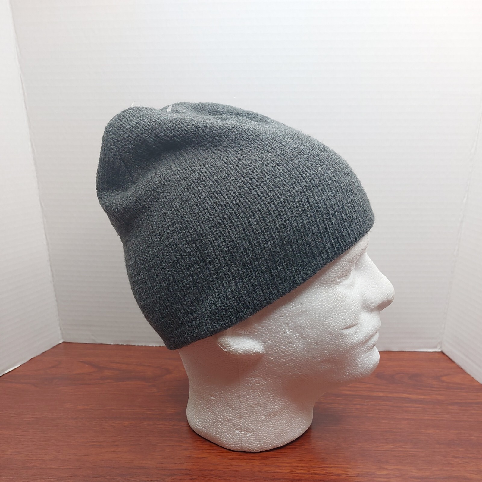 RBX Knit Beanie Hat Gray Cap
