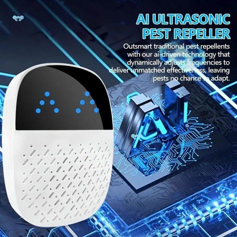 2PACK Ultrasonic Pest Repeller Plug In Electronic Mouse Roach Repellent Home
