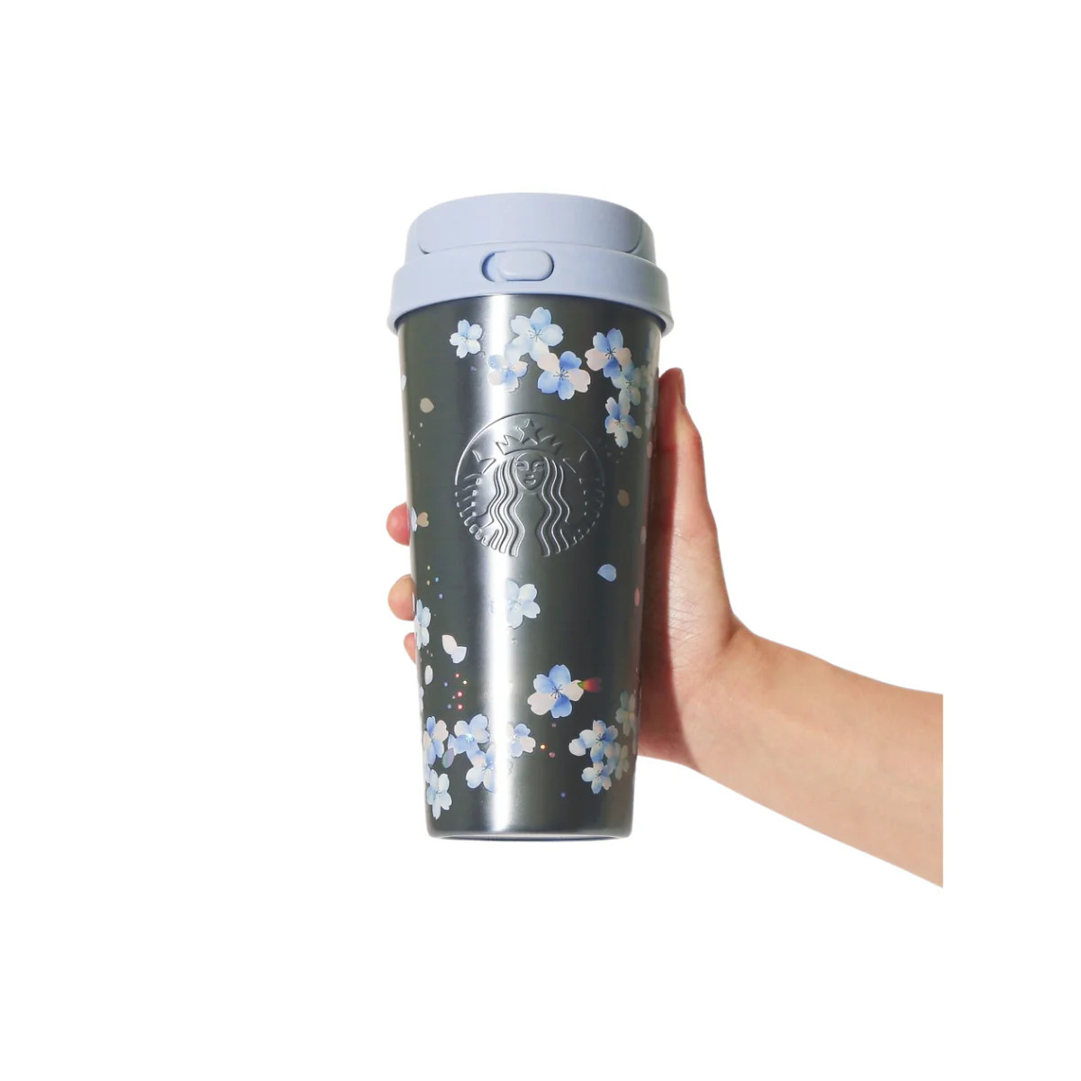 Starbucks Japan SAKURA2026 Airy Blue Stainless TOGO Bottle 473ml