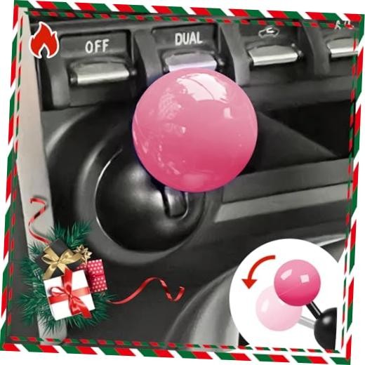 ????????｜Push Start Button Cover, Metal Car Joystick Push to Start Pink