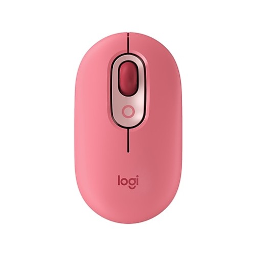 Logitech 910-006545 POP MOUSE WITH EMOJI BLAST HEARTBREAK ROSE