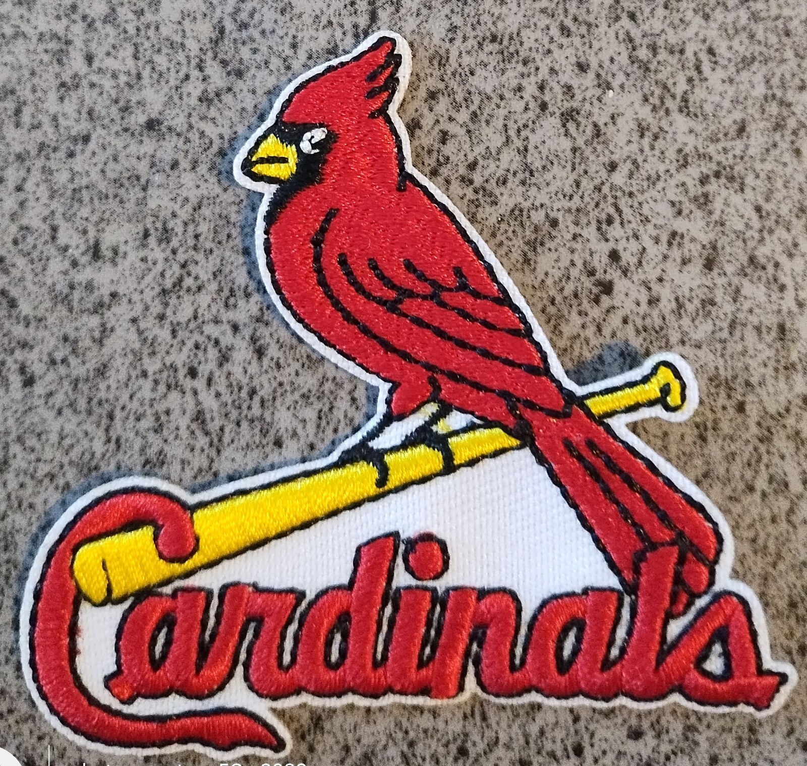 ST LOUIS CARDINALS BASEBALL IRON ON PATCH
