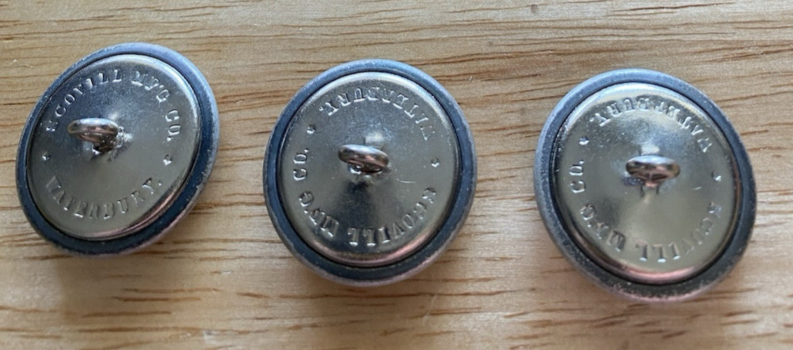 6 Air Force Waterburybuttons 1 inch in diameter