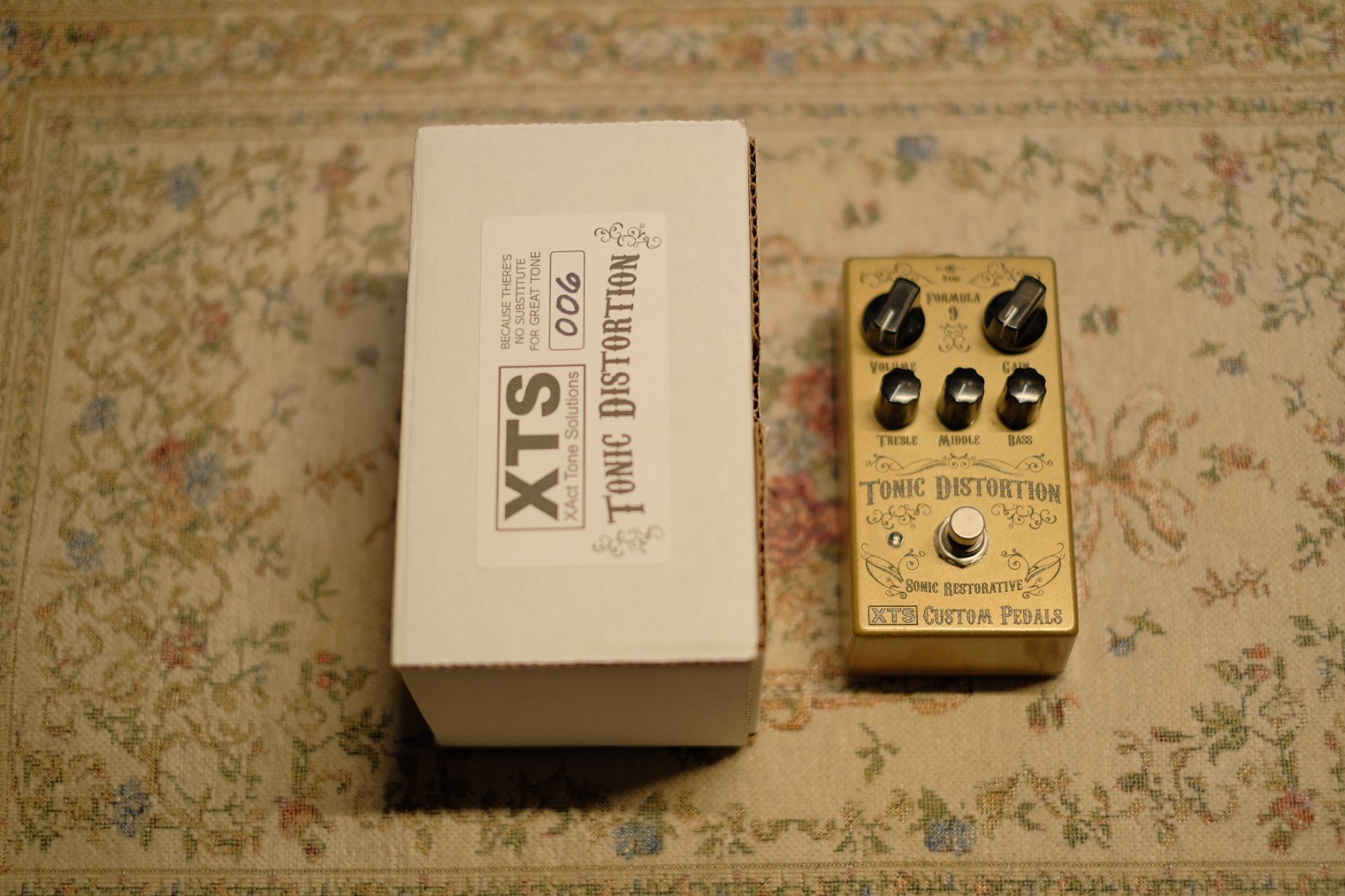 Xact Tone Solutions "Tonic Distortion" / Limited gold edition #006